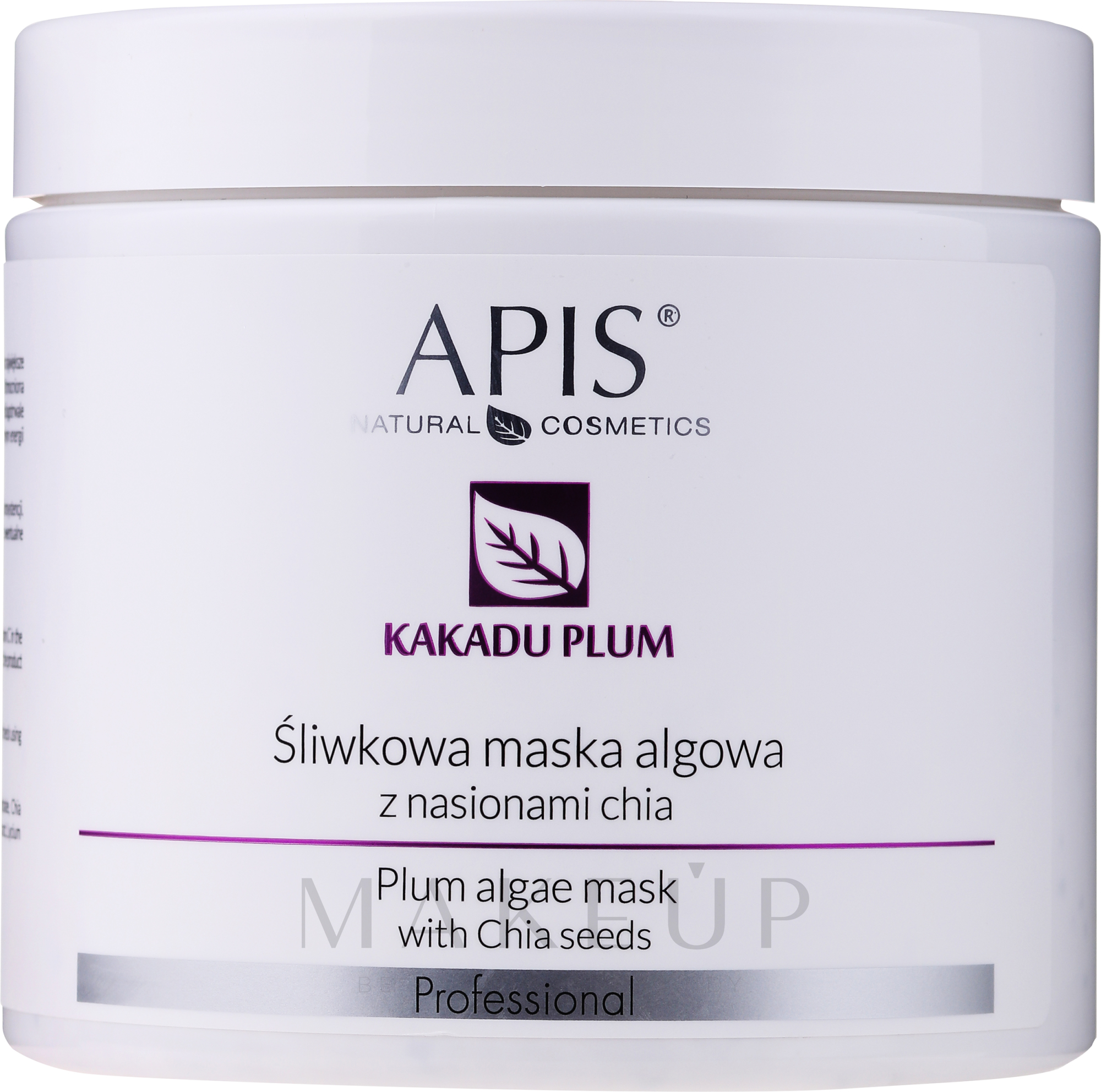 Gesichtsmaske mit Pflaumenextrakt und Chiasamen - APIS Professional Kakadu Plum Cream — Bild 200 g