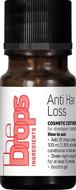 Komplex gegen Haarausfall  - Pharma Group Laboratories The Drops Anti Hair Loss Booster Shot  — Bild N1