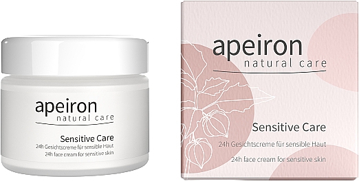 Creme für empfindliche Haut - Apeiron Sensitive Care 24h Face Cream — Bild N1