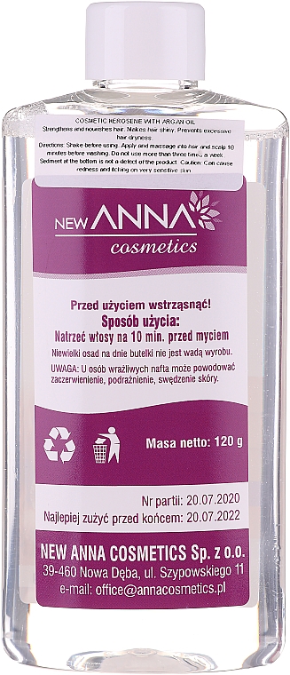 Kosmetisches Petroleum mit Arganöl - New Anna Cosmetics — Bild N2