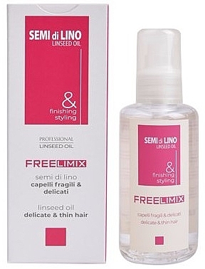 Öl für sprödes und dünnes Haar - Freelimix Semi Di Lino Linseed Oil Delicate And Thin Hair — Bild N2