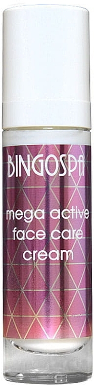 Regenerierende und pflegende Gesichtscreme - BingoSpa Megaaktywny Care Cream — Bild N1