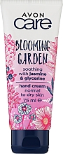 Glättende Handcreme mit Jasmin und Glyzerin - Avon Blooming Garden Hand Cream — Bild N3