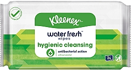 Düfte, Parfümerie und Kosmetik Feuchte antibakterielle Tücher Water Fresh 24 St. - Kleenex Water Fresh Wipes