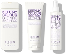 Set - Eleven Australia Blonde Holiday Trio (shm/300ml + cond/200ml + h/spray/200ml) — Bild N2