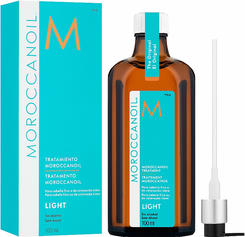 Regenerierendes Öl für dünnes und gebleichtes Haar - Moroccanoil Treatment For Fine And Light-Colored Hair — Foto N2