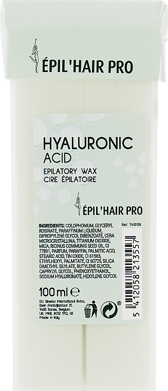 Enthaarungswachskartusche mit Hyaluronsäure - Sibel Epil' Hair Pro Hyaluronic Acid — Bild N1