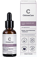 Düfte, Parfümerie und Kosmetik Anti-Aging Gesichtsserum mit Hyaluronsäure und Vitamin C - Chitone Care Elements Anti-Aging Serum