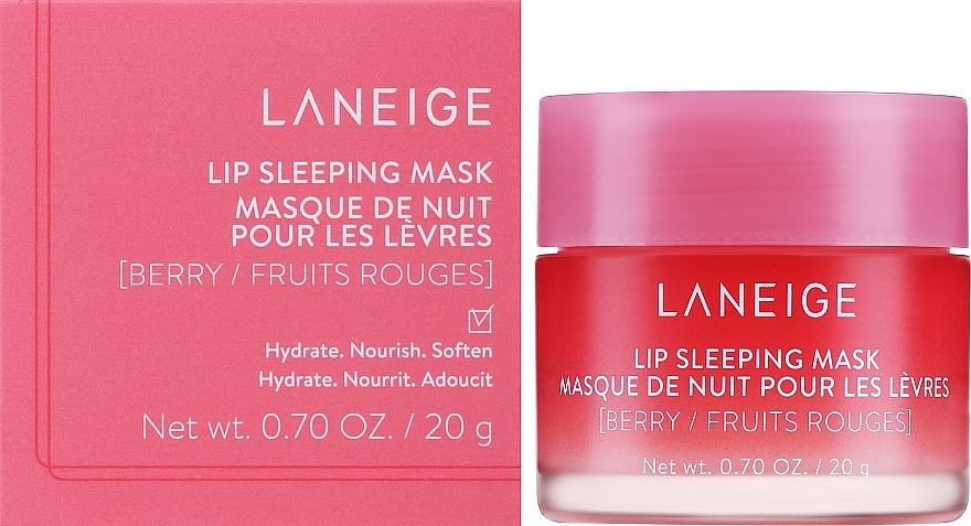 Lippenmaske für die Nacht mit Beerenfrüchten - Laneige Lip Sleeping Mask Berry — Bild N2