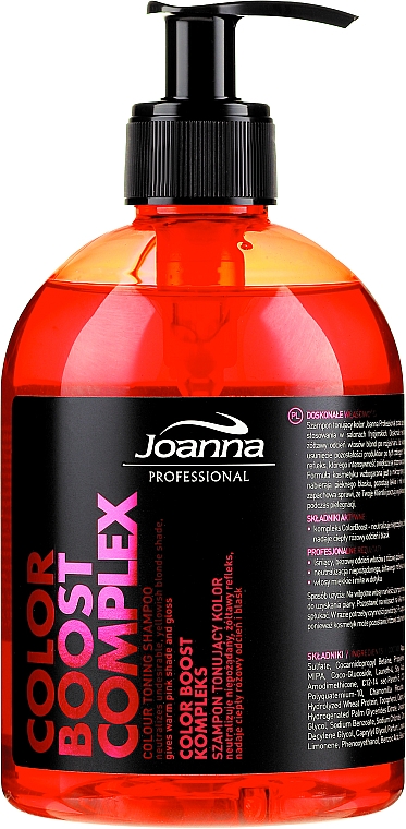 Tönungsshampoo - Joanna Professional Color Boost Complex Shampoo Toning Color