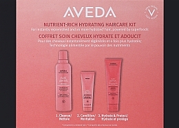 Düfte, Parfümerie und Kosmetik Haarernährungsset - Aveda Nutriplenish Set (Shampoo 250ml + Conditioner 50ml + Haarbehandlung 150ml)