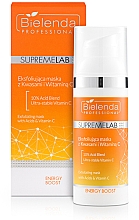 Peeling-Maske mit Säuren und Vitamin C - Bielenda Professional SupremeLab Energy Boost Serum Exfoliating Mask — Bild N1