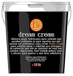 Feuchtigkeitsmaske für trockenes und widerspenstiges Haar  - Lola Cosmetics Dream Cream Mask — Bild N3