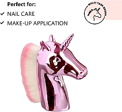Multifunktionale Bürste zur Nagelpflege und zum Make-up Einhorn - Sincero Salon Multifunctional Brush Unicorn — Bild N2