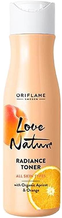 Gesichtstonikum für mehr Glanz mit Bio-Aprikose und Orange - Oriflame Love Nature Radiance Toner