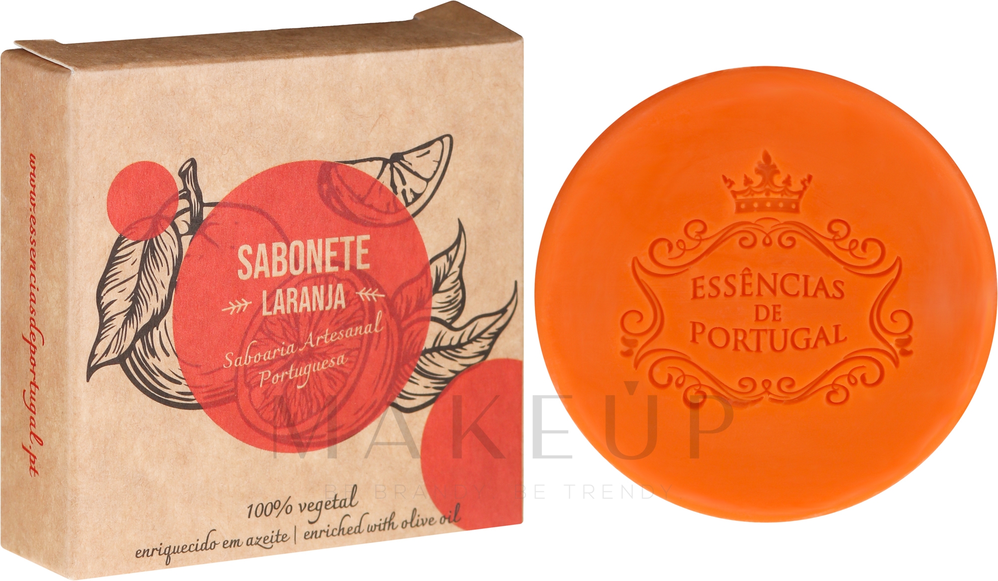 Naturseife Orange - Essencias De Portugal Orange Soap Live Portugal Collection — Bild 50 g