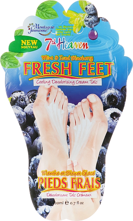 Fußcreme - 7th Heaven Fresh Feet Sachet — Bild N1