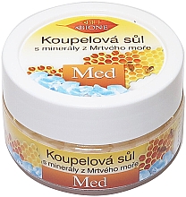 Düfte, Parfümerie und Kosmetik Badesalz mit Mineralien aus dem Toten Meer - Bione Cosmetics Honey + Q10 Bath Salt