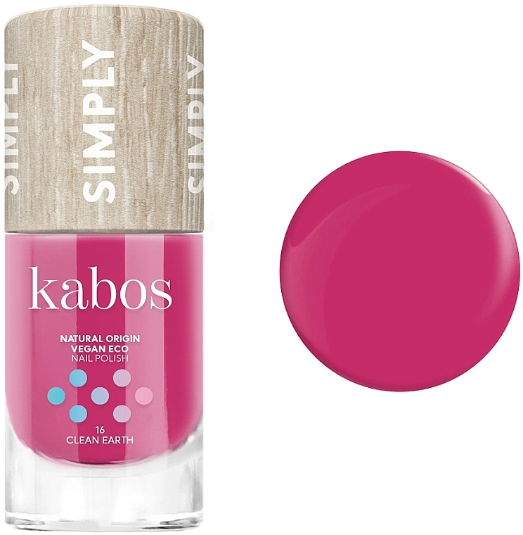 GESCHENK! Nagellack - Kabos Natural Origin Vegan Eco Nail Polish  — Bild N1