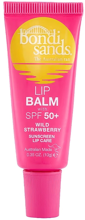 Lippenbalsam mit Sonnenschutz - Bondi Sands Sunscreen Lip Balm SPF50+ Wild Strawberry — Bild N1