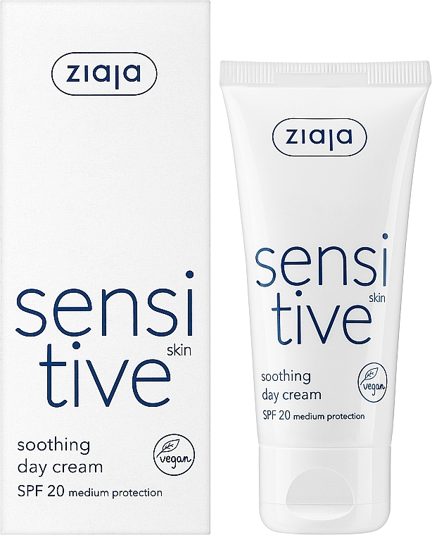 Beruhigende Tagescreme für empfindliche Haut - Ziaja Sensitive Skin Soothing Day Cream — Bild N2