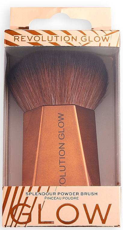Make-up Pinsel - Makeup Revolution Glow Splendour Powder Brush — Bild N2