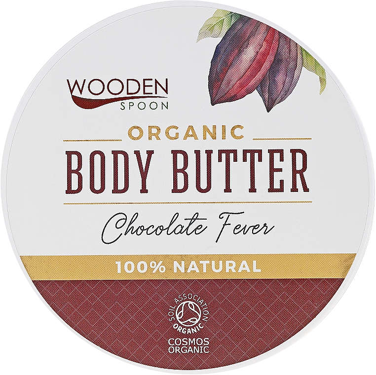 Weichmachende Körperbutter mit Schokolade - Wooden Spoon Chocolate Fever Body Butter — Bild N1