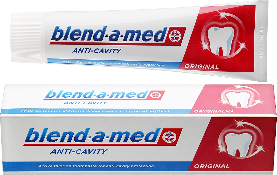 Zahnpasta Anti-Cavity Original - Blend-a-med Anti-Cavity Original Toothpaste — Bild N1