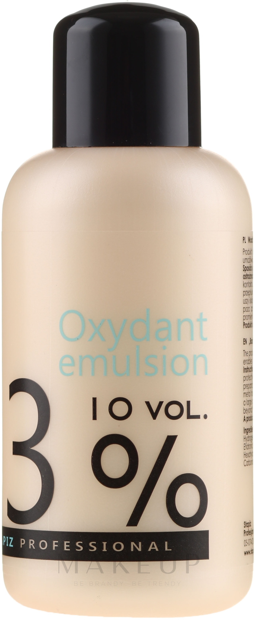 Wasserstoffperoxid mit cremiger Konsistenz 3% - Stapiz Professional Oxydant Emulsion 10 Vol — Bild 150 ml
