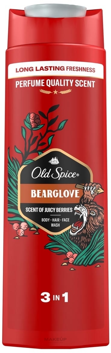 Shampoo & Duschgel - Old Spice Bearglove Shower Gel + Shampoo — Bild 400 ml