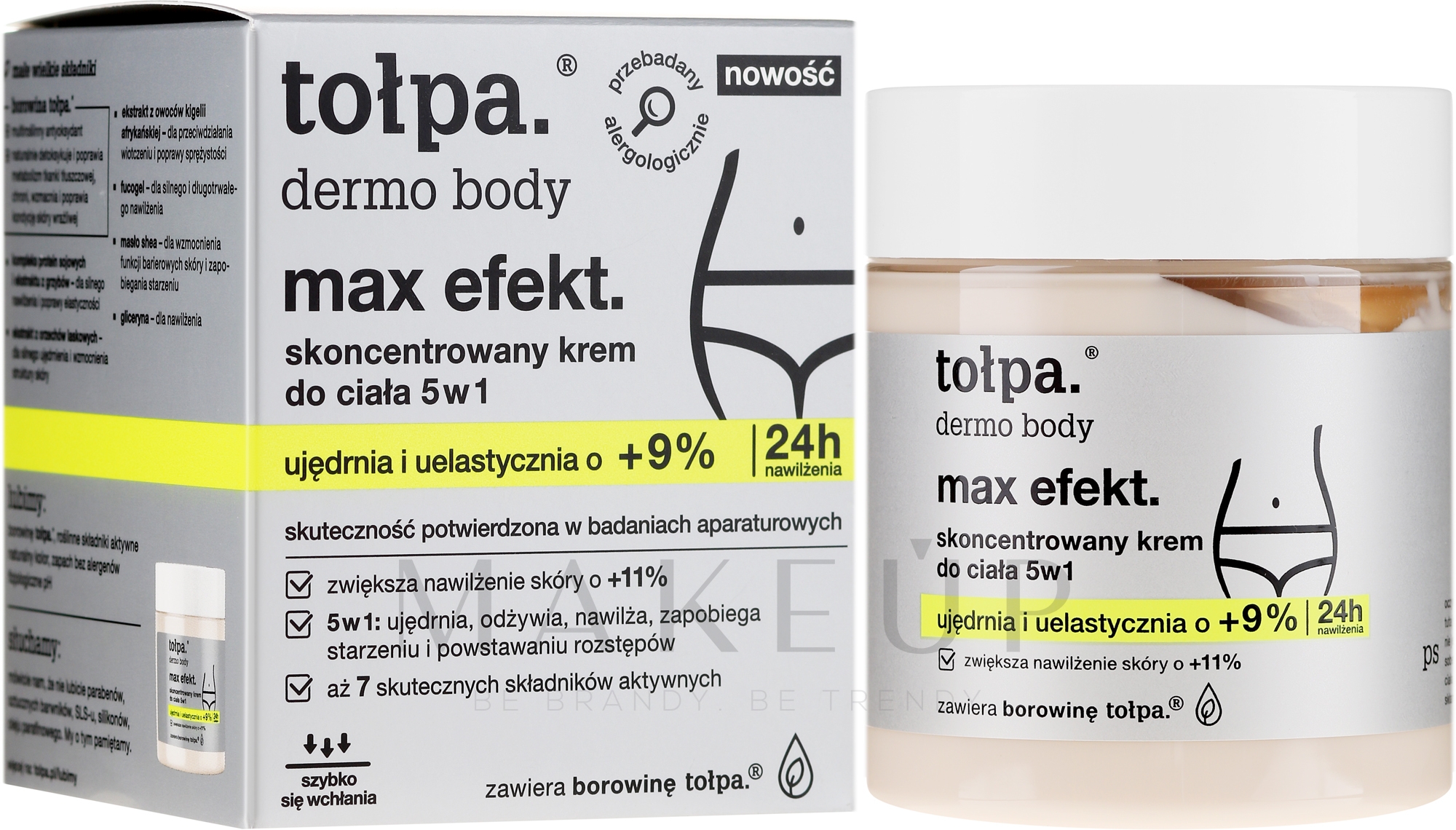 Körpercreme 5in1 - Tolpa Dermo Body Max Efekt — Bild 250 ml