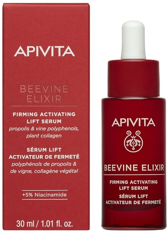 Straffendes und aktivierendes Lifting-Serum - Apivita Beevine Elixir Firming Activating Lift Serum — Bild N2