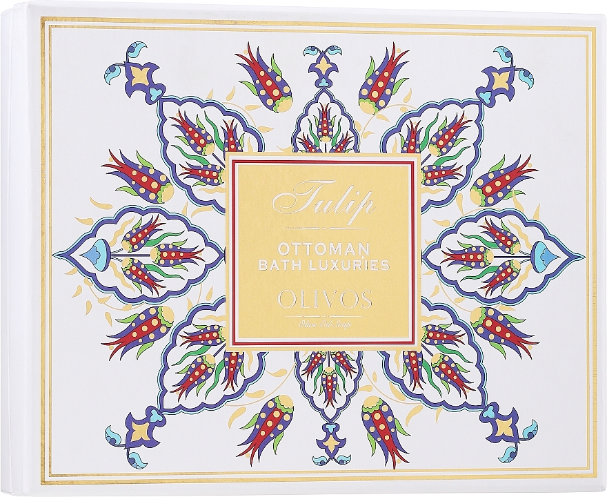 Seifenpflegeset - Olivos Ottaman Bath Soap Tulip Gift Set (Seife 2x250g + Seife 2x100g)  — Bild N1