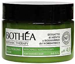 Düfte, Parfümerie und Kosmetik Haarmaske für dünnes Haar - Bothea Botanic Therapy Full-Volume Mask pH 4.0