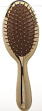 Massagehaarbürste AUSP22, golden und braun - Janeke Gold Hairbrush — Bild N1