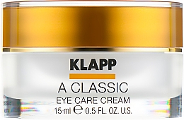 Düfte, Parfümerie und Kosmetik Reichhaltige Anti-Aging Augencreme mit Vitamin A und E - Klapp A Classic Eye Care Cream