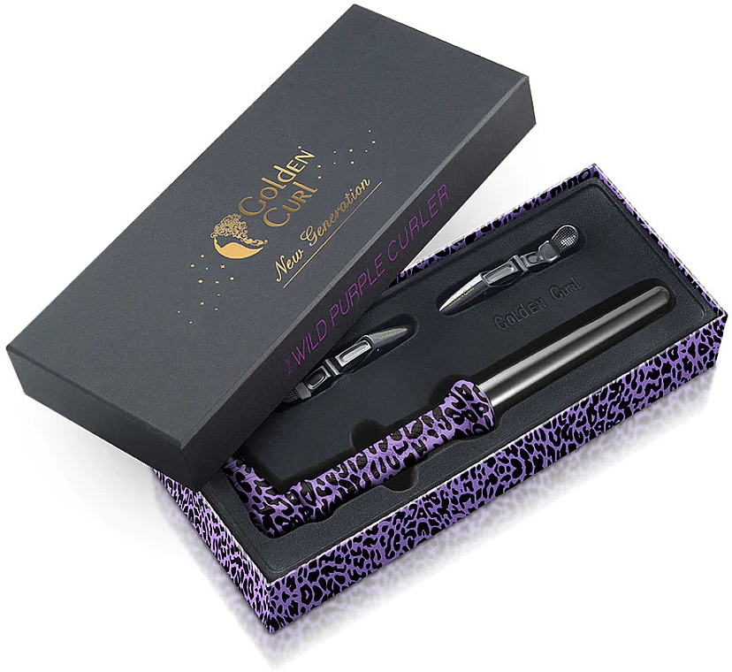 Lockenstab 18-25 mm - Golden Curl The Wild Purple Curler  — Bild N2