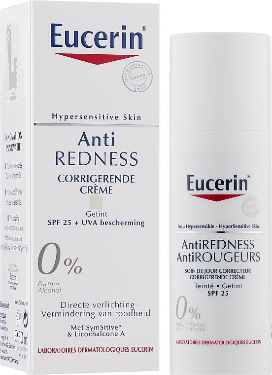 Korrigierende Anti-Rötungen Tagescreme SPF 25 - Eucerin AntiRedness Concealing Day Care SPF 25 — Bild N2