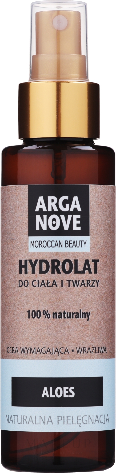 Hydrolat-Spray mit Aloe Vera für Haar und Körper - Arganove Aloe Hydrolate Spray — Bild 100 ml