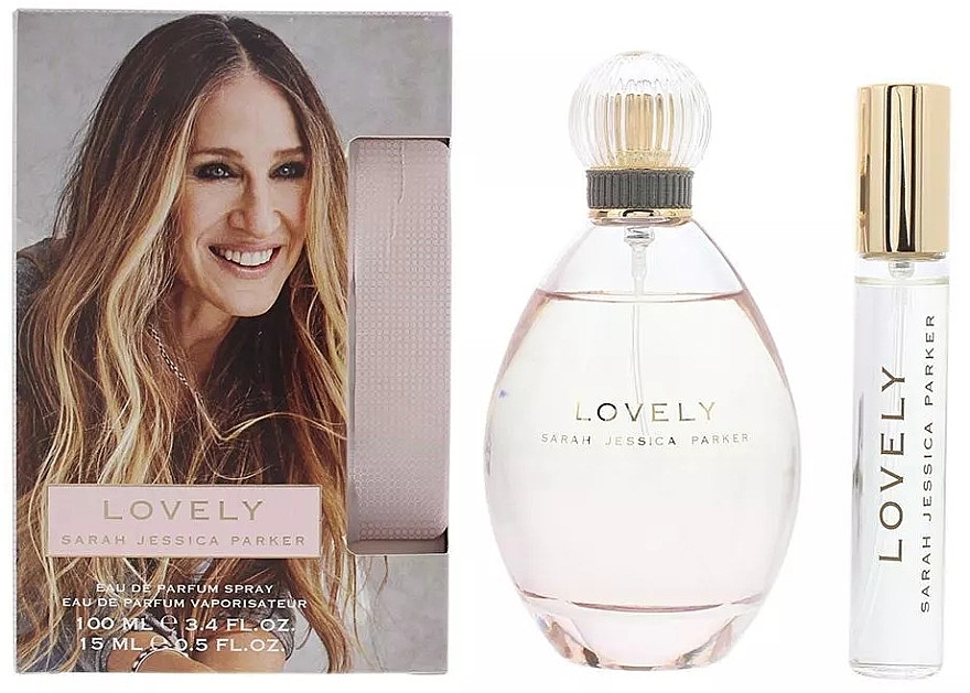 Sarah Jessica Parker Lovely - Duftset (Eau de Parfum 100ml + Eau de Parfum 15ml) — Bild N1