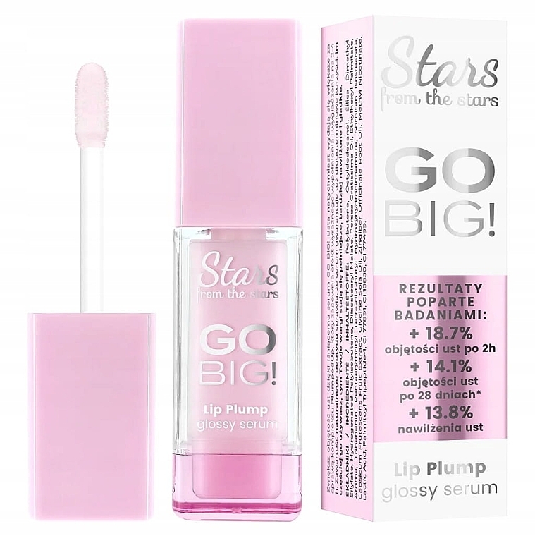 Gloss-Serum zur Lippenvergrößerung - Stars from The Stars Go Big! Lip PLump Glossy Serum — Bild N1