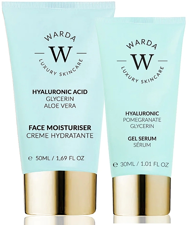 Set - Warda Skin Hydration Boost Hyaluronic Acid (f/cr/30ml + gel/serum/30ml) — Bild N1