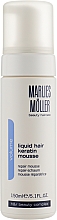 Regenerierende Haarmousse für mehr Volumen mit Keratin - Marlies Moller Volume Liquid Hair Keratin Mousse — Bild N3