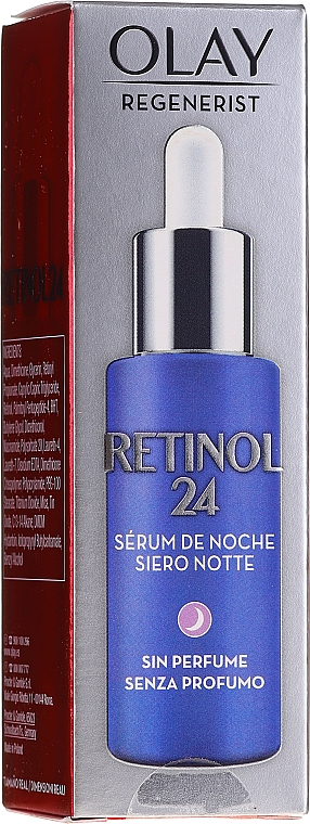 Feuchtigkeitsspendendes Anti-Aging Nachtserum mit Retinol - Olay Regenerist Retinol24 Night Serum — Bild N1