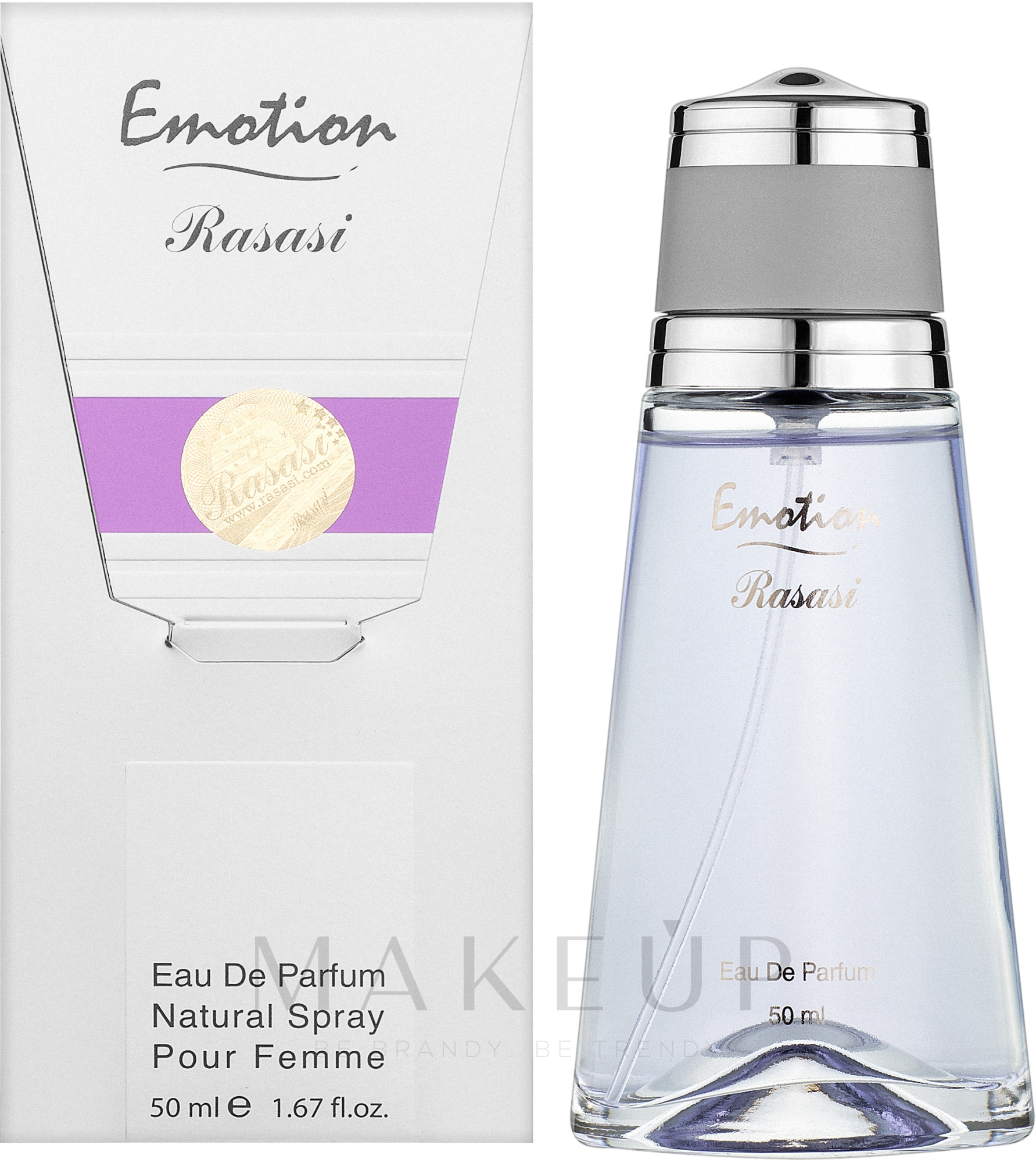 Rasasi Emotion - Eau de Parfum — Bild 50 ml