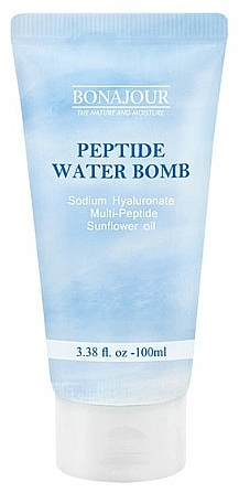 Intensiv feuchtigkeitsspendende Gesichtscreme mit Peptiden - Bonajour Peptide Water Bomb Cream — Bild N1