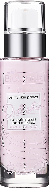 Natürliche feuchtigkeitsspendende Make-up-Basis - Bielenda Doll Skin Balmy Skin Primer  — Bild N1