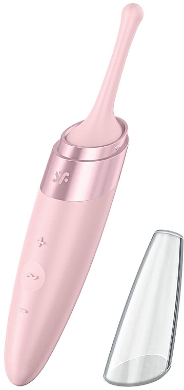 Stimulierender Klitoris-Vibrator - Satisfyer Twirling Delight Rose — Bild N1