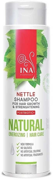 Shampoo gegen Haarausfall mit Brennnessel - Ina Essentials Nettle Shampoo — Bild N1