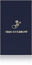 Düfte, Parfümerie und Kosmetik Augenbrauenschatten Trio - FFleur Trio Eyebrow